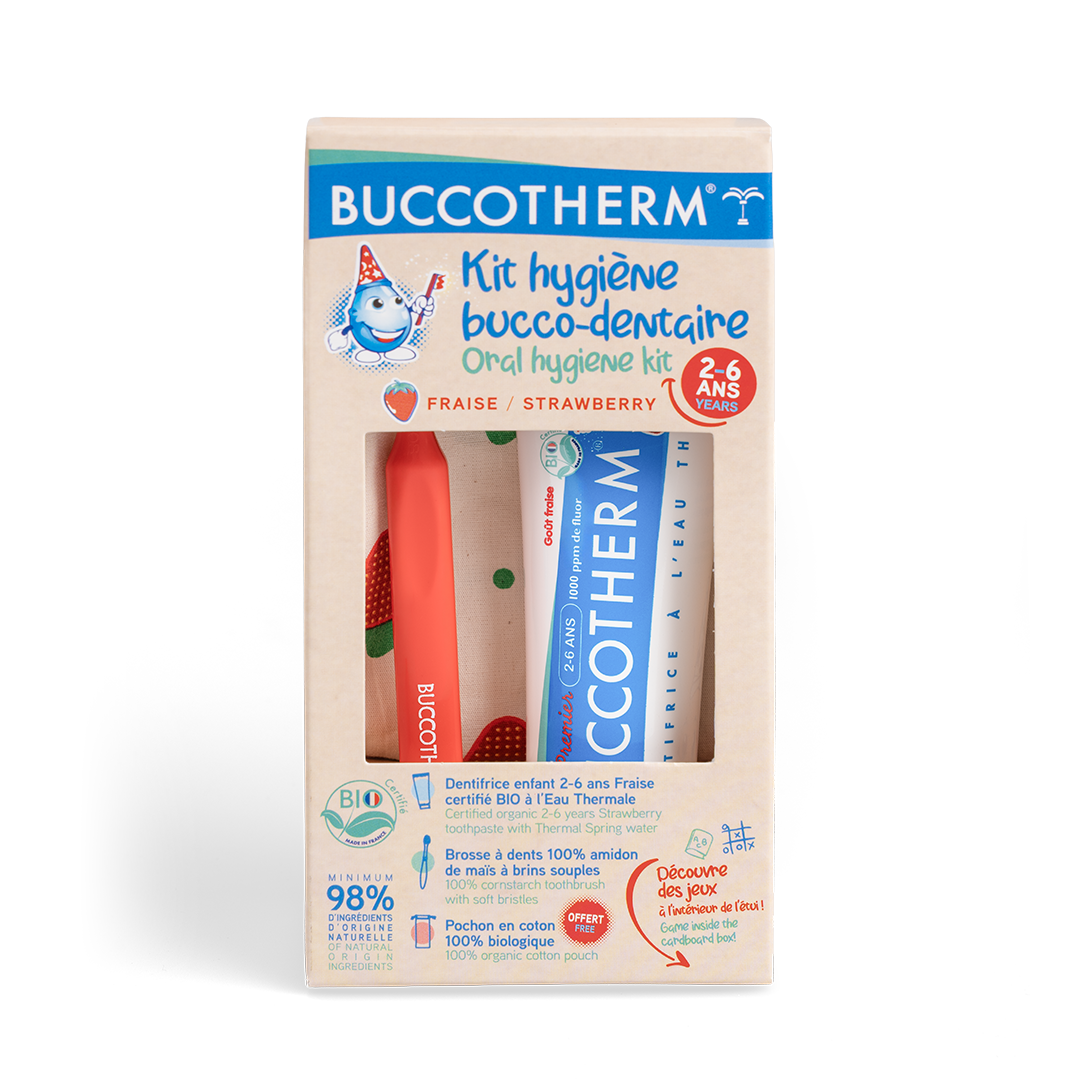 Buccotherm Çilek Aromalı Kit (2-6 Yaş)