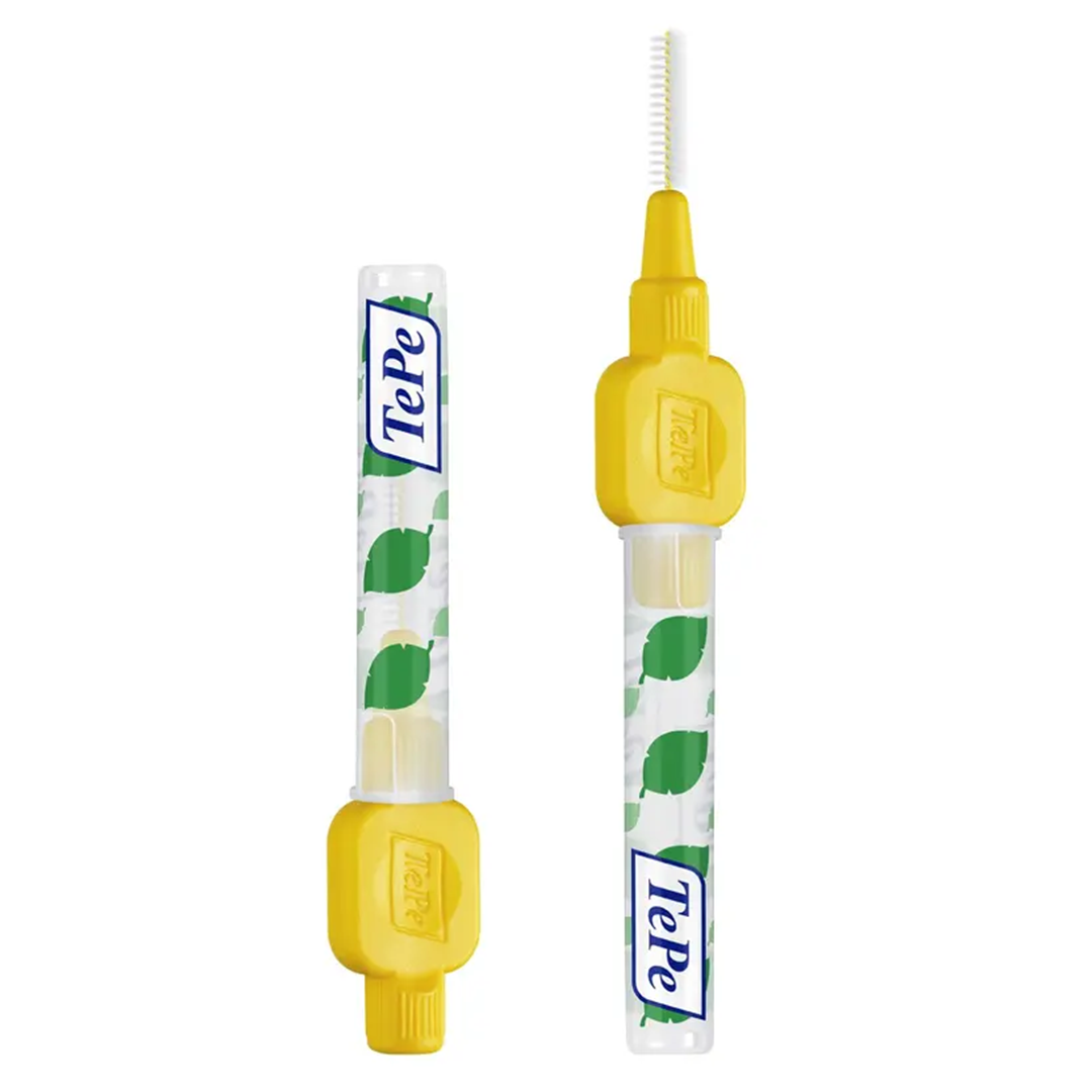 TePe Ekstra Yumuşak (X-Soft) Ara Yüz Fırçası 0.7 mm Sarı (8'li Paket)