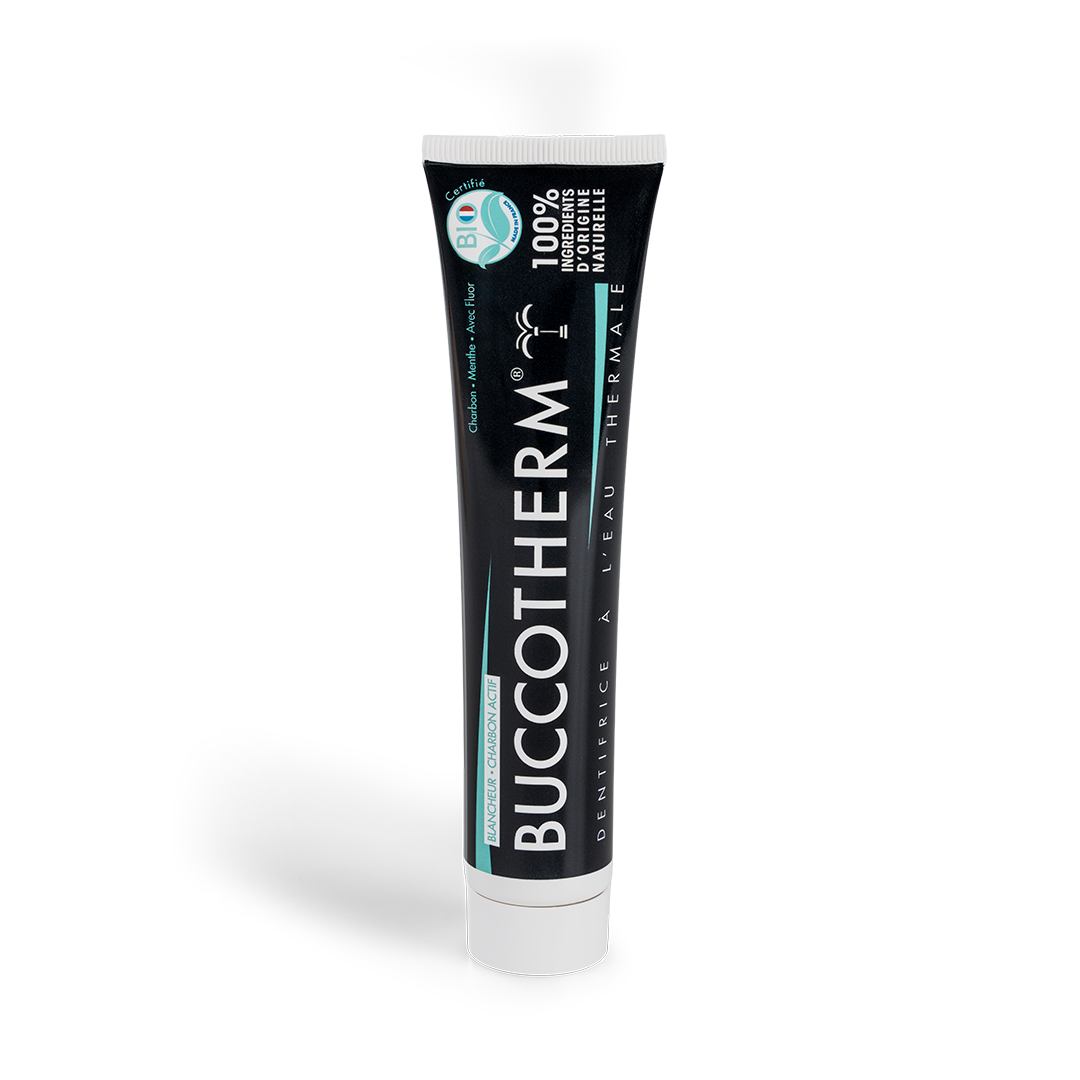 Buccotherm Whitening Activated Charcoal %100 Natural bio (75ml) - Siyah