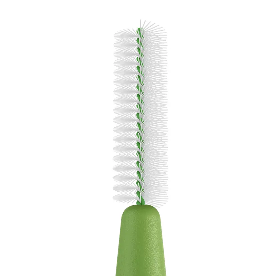 TePe Ekstra Yumuşak (X-Soft) Arayüz Fırçası 0.8 mm Yeşil (6'lı Paket)