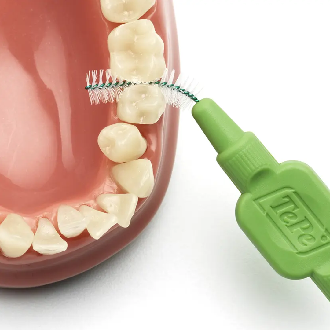 TePe Ekstra Yumuşak (X-Soft) Arayüz Fırçası 0.8 mm Yeşil (6'lı Paket)