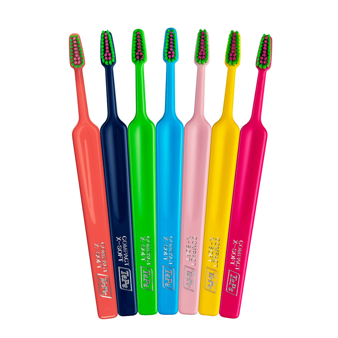 TePe Colour Kompakt X-Soft Diş Fırçası (4'lü)