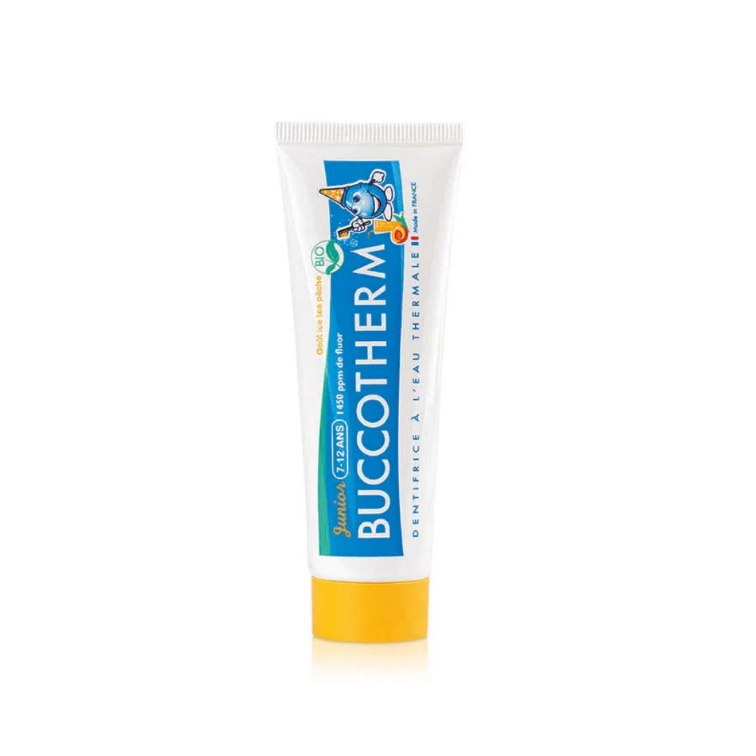 Buccotherm Ice Tea Şeftali Aromalı Diş Macunu (7-12 Yaş)
