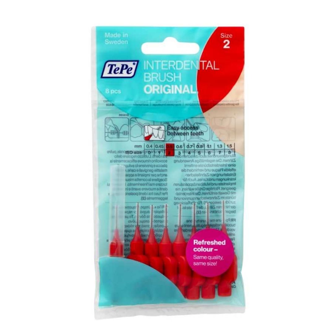TePe Ara Yüz Fırçası 0.5 mm Kırmızı (8'li Paket)