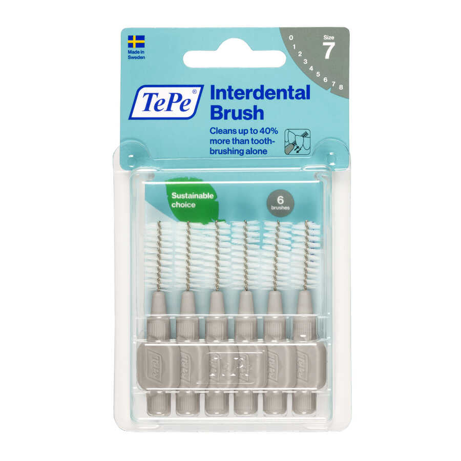 TePe Arayüz Fırçası 1.3 mm Gri (6'lı Paket)